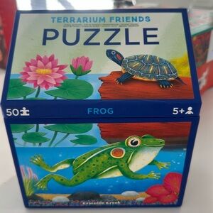 Crocodile Creek terrarium friends puzzle